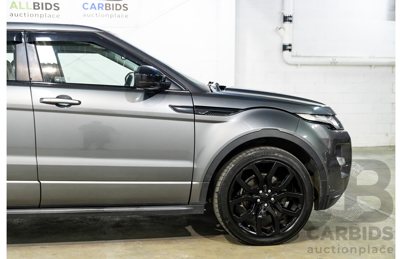 1/2015 Range Rover Evoque SD4 Dynamic LV MY15 5d Wagon Corris Grey Turbo Diesel 2.2L