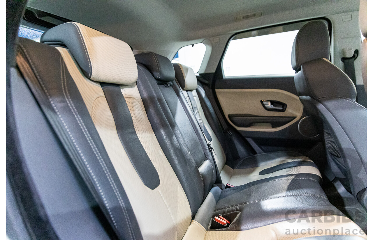 1/2015 Range Rover Evoque SD4 Dynamic LV MY15 5d Wagon Corris Grey Turbo Diesel 2.2L