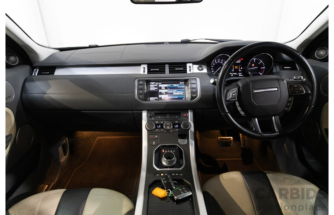 1/2015 Range Rover Evoque SD4 Dynamic LV MY15 5d Wagon Corris Grey Turbo Diesel 2.2L