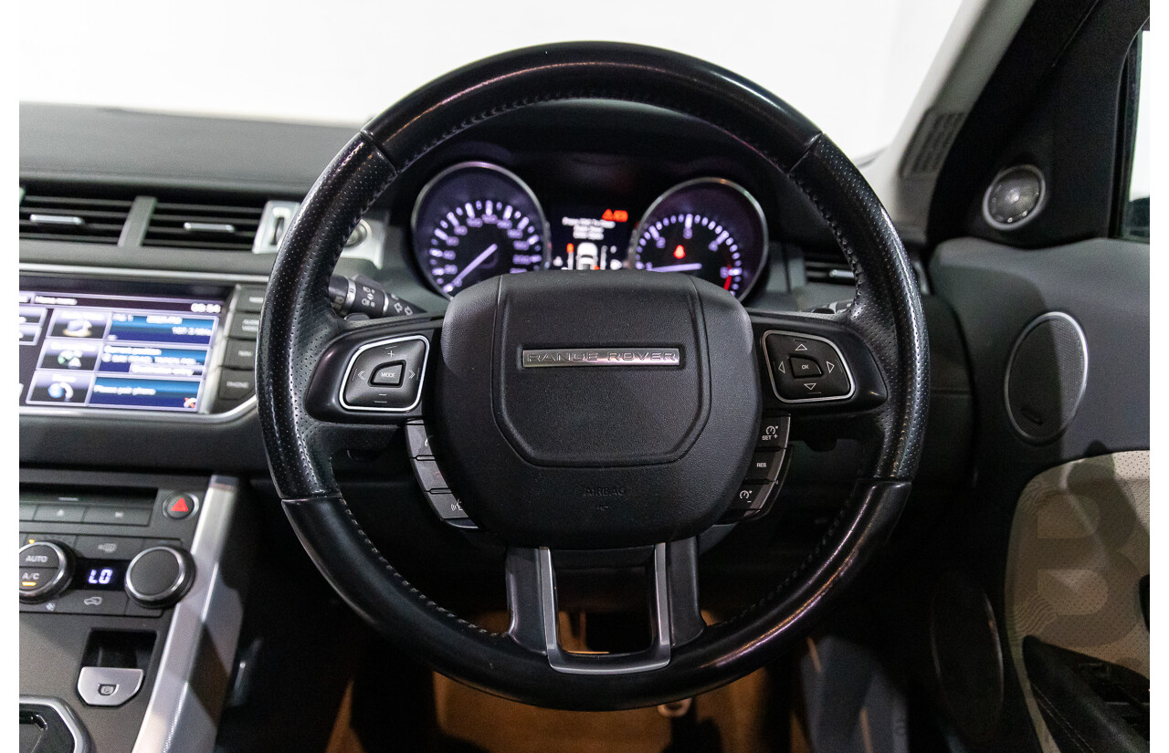 1/2015 Range Rover Evoque SD4 Dynamic LV MY15 5d Wagon Corris Grey Turbo Diesel 2.2L