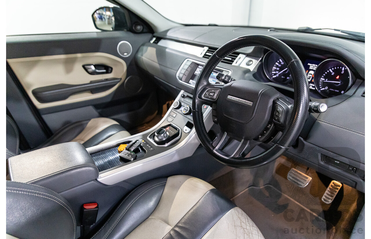 1/2015 Range Rover Evoque SD4 Dynamic LV MY15 5d Wagon Corris Grey Turbo Diesel 2.2L