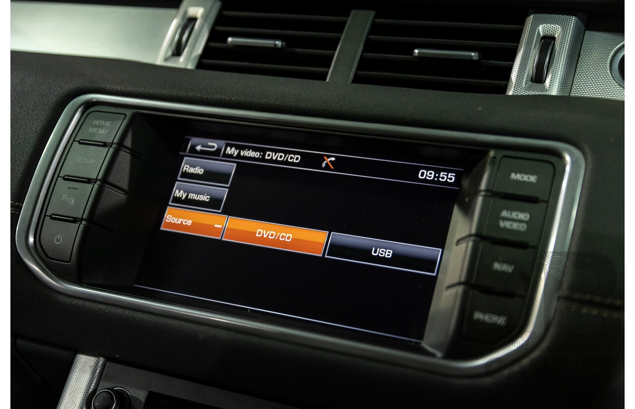 1/2015 Range Rover Evoque SD4 Dynamic LV MY15 5d Wagon Corris Grey Turbo Diesel 2.2L