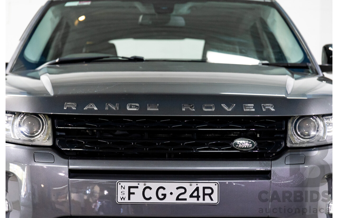 1/2015 Range Rover Evoque SD4 Dynamic LV MY15 5d Wagon Corris Grey Turbo Diesel 2.2L