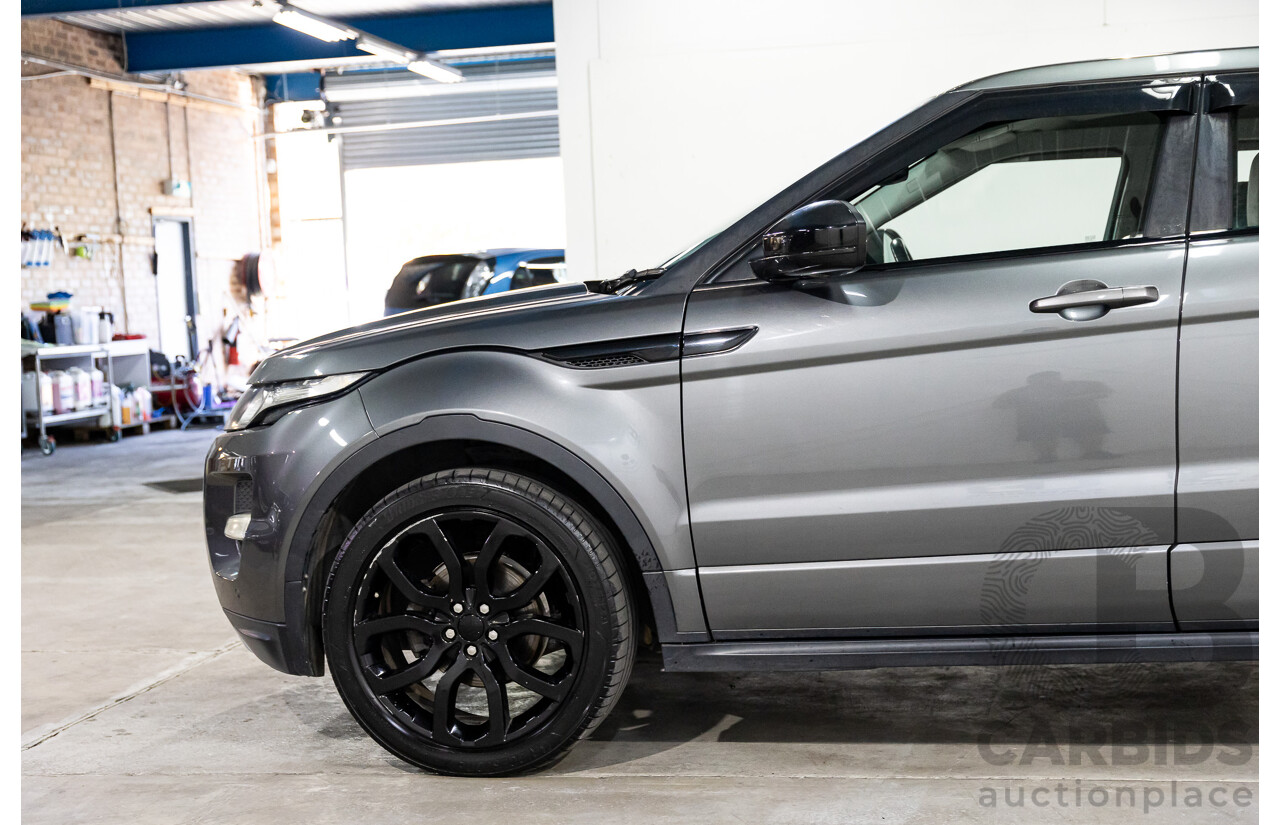 1/2015 Range Rover Evoque SD4 Dynamic LV MY15 5d Wagon Corris Grey Turbo Diesel 2.2L