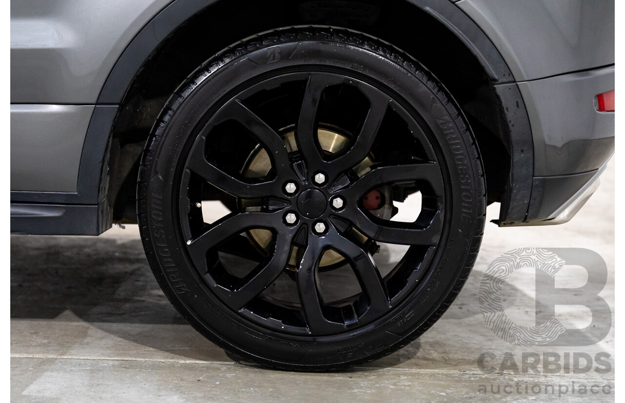 1/2015 Range Rover Evoque SD4 Dynamic LV MY15 5d Wagon Corris Grey Turbo Diesel 2.2L