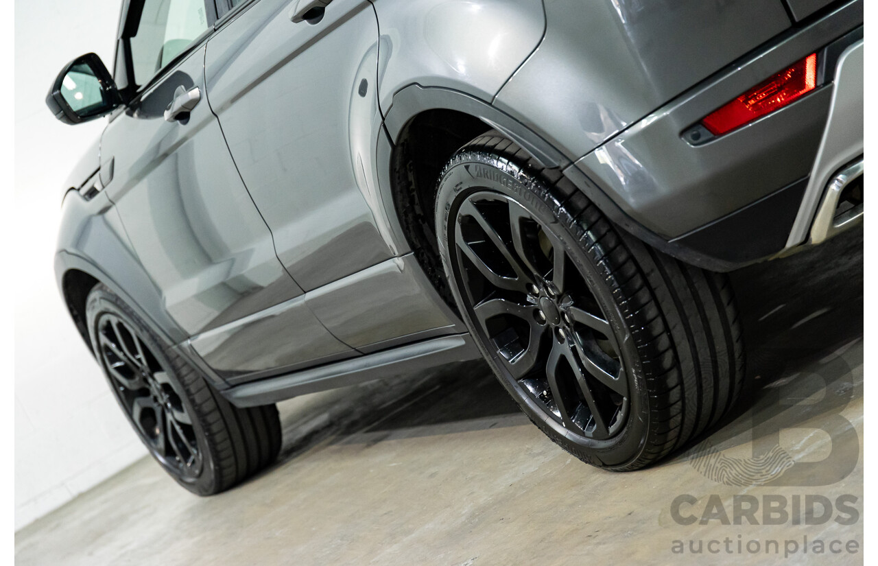 1/2015 Range Rover Evoque SD4 Dynamic LV MY15 5d Wagon Corris Grey Turbo Diesel 2.2L