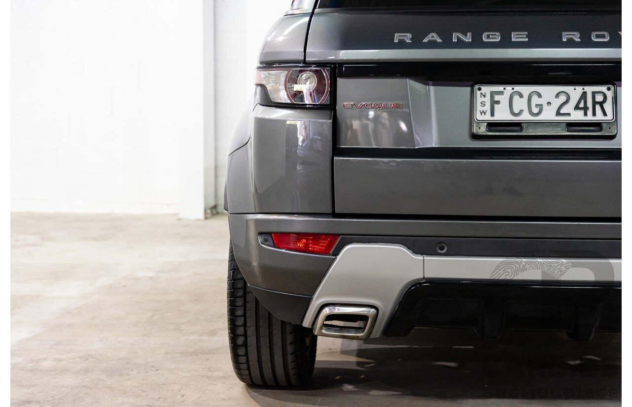 1/2015 Range Rover Evoque SD4 Dynamic LV MY15 5d Wagon Corris Grey Turbo Diesel 2.2L