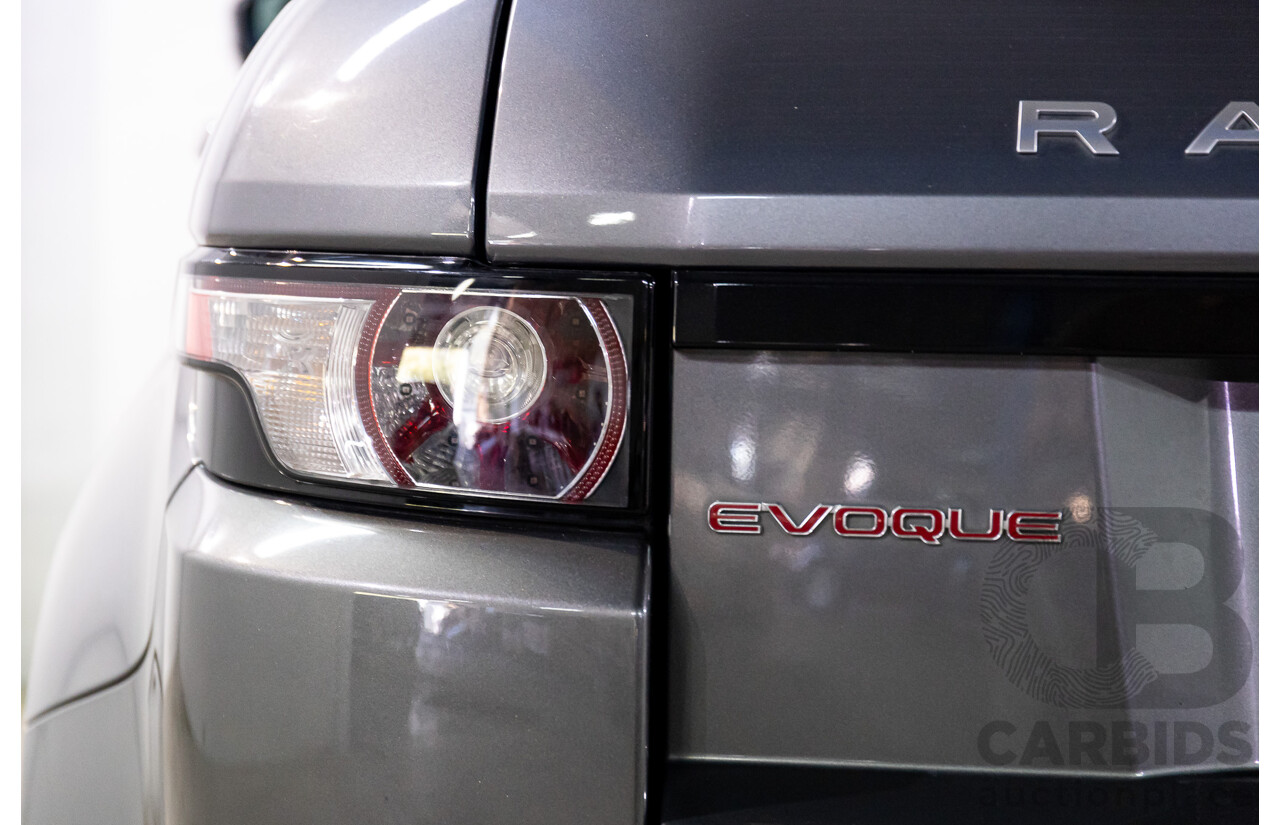 1/2015 Range Rover Evoque SD4 Dynamic LV MY15 5d Wagon Corris Grey Turbo Diesel 2.2L