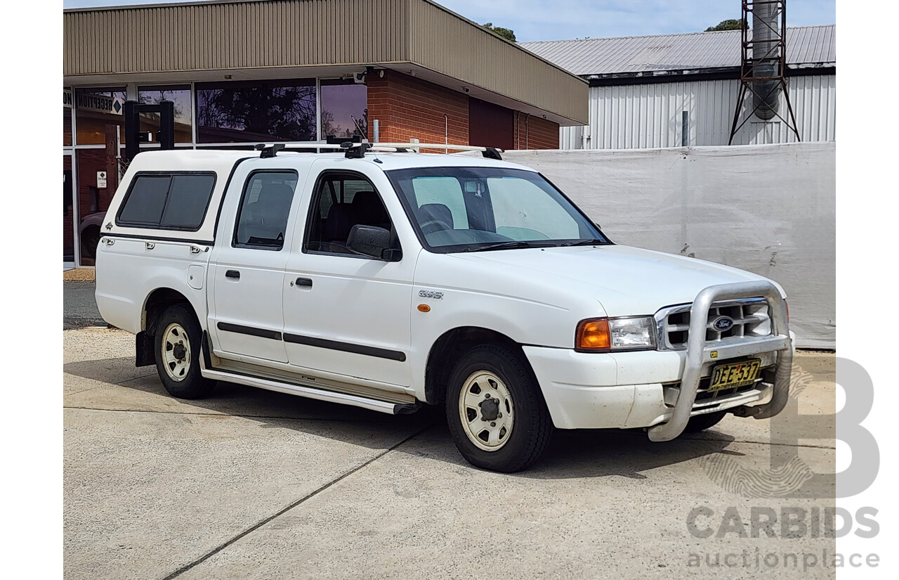 1/2000 Ford Courier XL PE Crew Cab P/Up White 2.6L