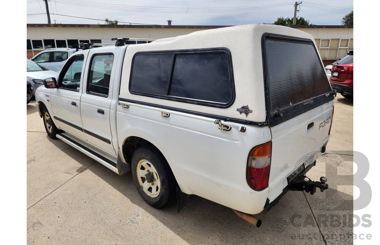 1/2000 Ford Courier XL PE Crew Cab P/Up White 2.6L