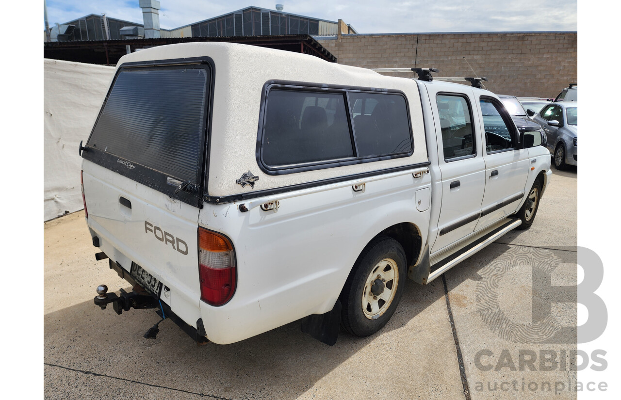 1/2000 Ford Courier XL PE Crew Cab P/Up White 2.6L