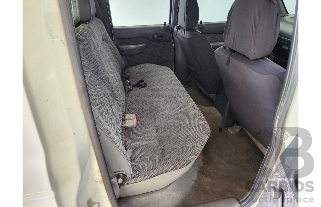 1/2000 Ford Courier XL PE Crew Cab P/Up White 2.6L