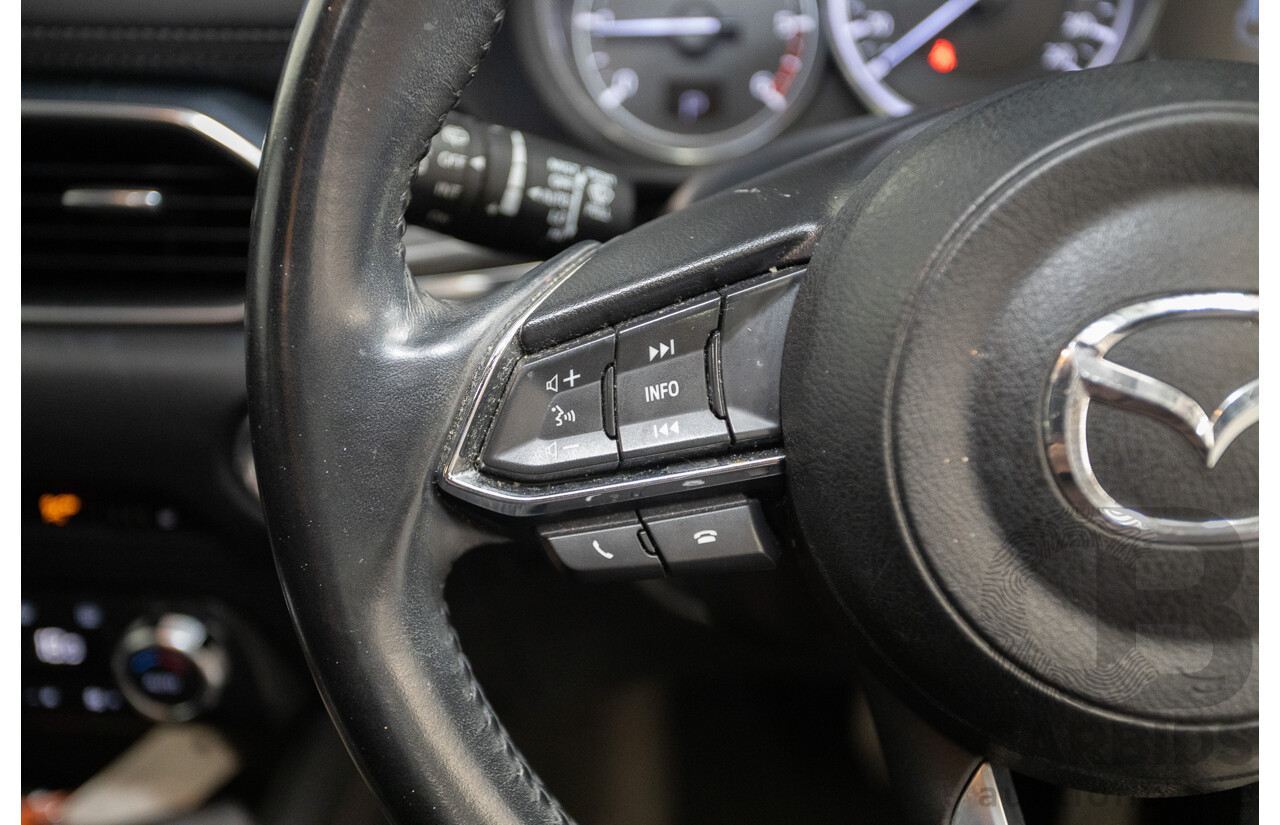 09/2017 Mazda CX-5 Akera (AWD) MY17.5 (KF SERIES 2) 4D Wagon Snowflake White Pearl Turbo Diesel 2.2L