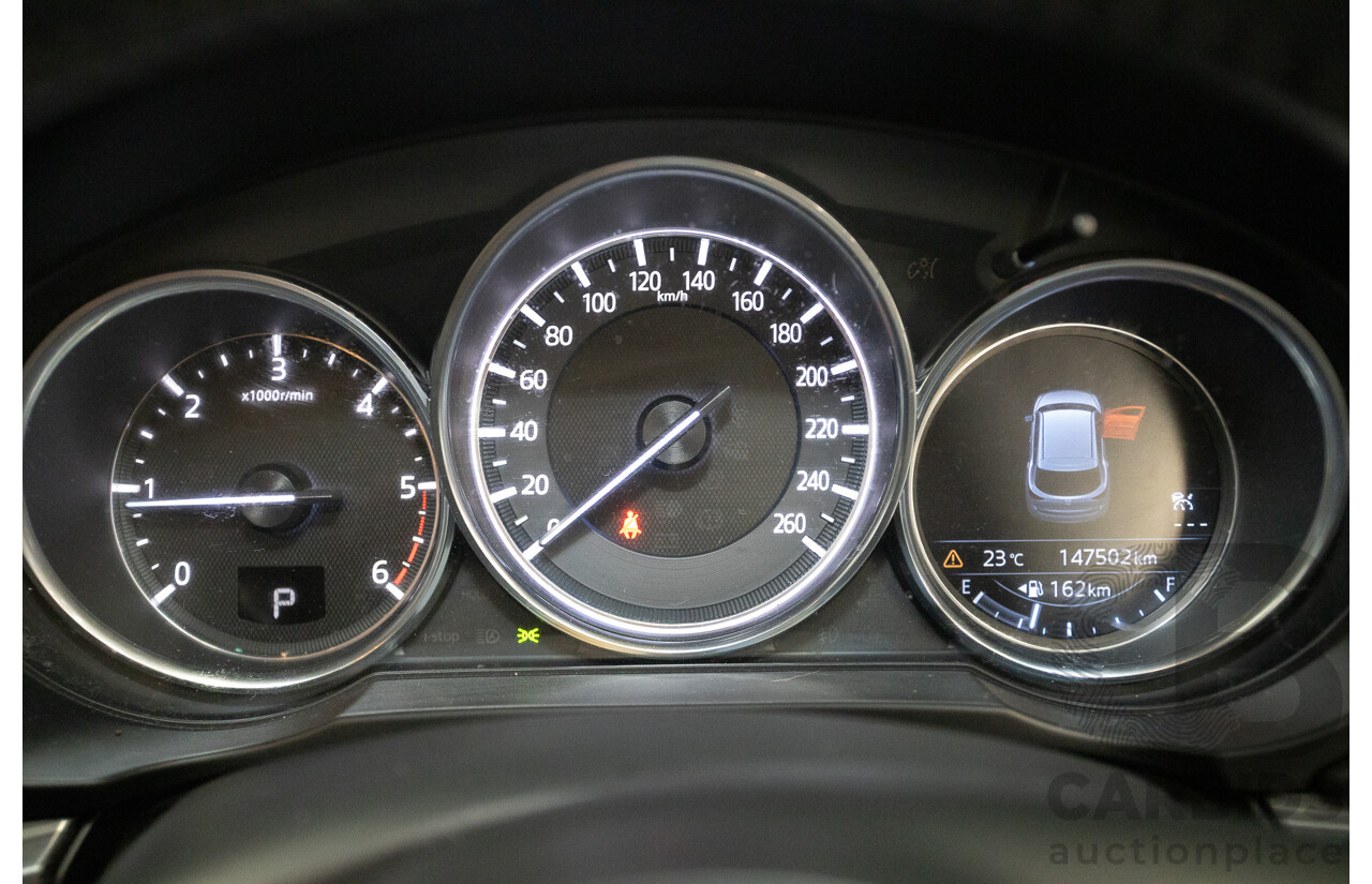 09/2017 Mazda CX-5 Akera (AWD) MY17.5 (KF SERIES 2) 4D Wagon Snowflake White Pearl Turbo Diesel 2.2L