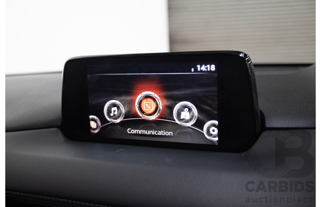 09/2017 Mazda CX-5 Akera (AWD) MY17.5 (KF SERIES 2) 4D Wagon Snowflake White Pearl Turbo Diesel 2.2L