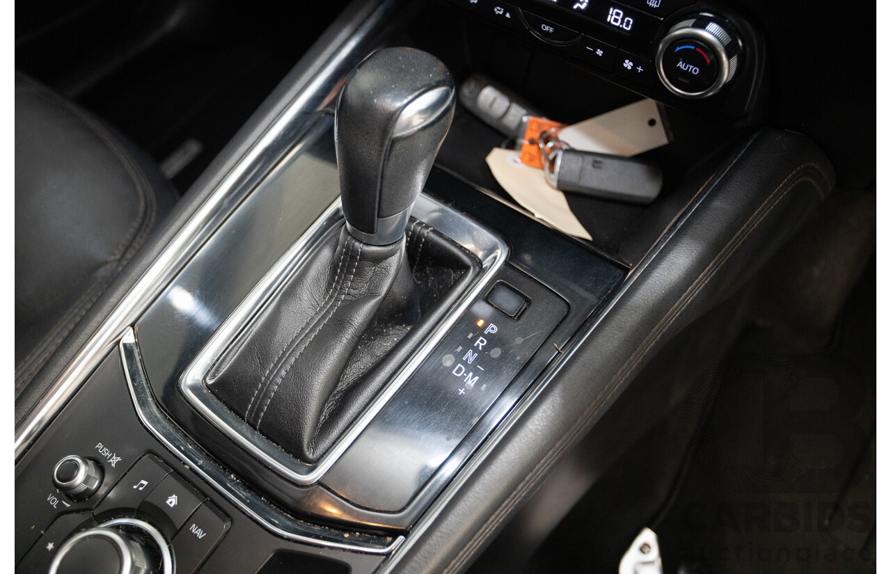 09/2017 Mazda CX-5 Akera (AWD) MY17.5 (KF SERIES 2) 4D Wagon Snowflake White Pearl Turbo Diesel 2.2L