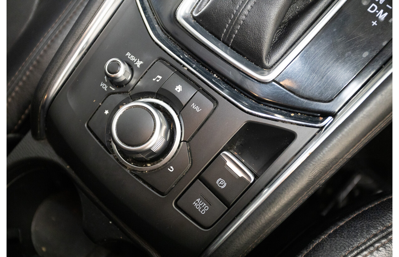 09/2017 Mazda CX-5 Akera (AWD) MY17.5 (KF SERIES 2) 4D Wagon Snowflake White Pearl Turbo Diesel 2.2L