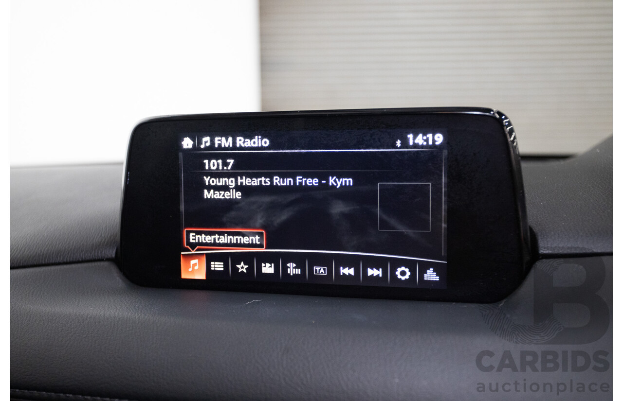 09/2017 Mazda CX-5 Akera (AWD) MY17.5 (KF SERIES 2) 4D Wagon Snowflake White Pearl Turbo Diesel 2.2L