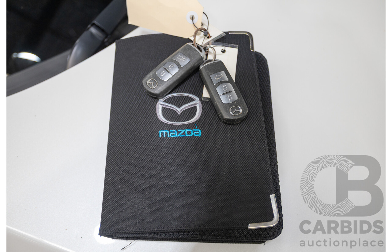 09/2017 Mazda CX-5 Akera (AWD) MY17.5 (KF SERIES 2) 4D Wagon Snowflake White Pearl Turbo Diesel 2.2L