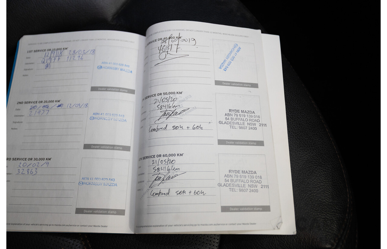 09/2017 Mazda CX-5 Akera (AWD) MY17.5 (KF SERIES 2) 4D Wagon Snowflake White Pearl Turbo Diesel 2.2L