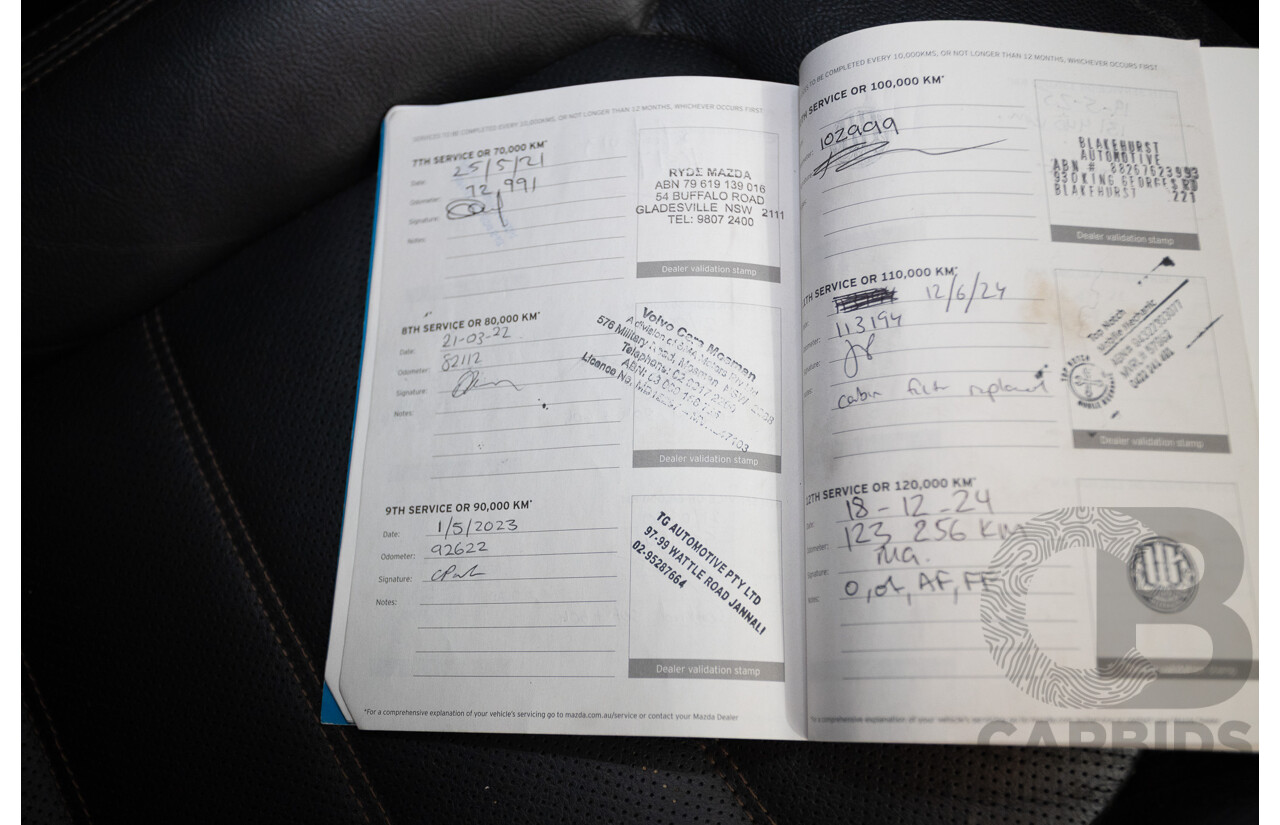 09/2017 Mazda CX-5 Akera (AWD) MY17.5 (KF SERIES 2) 4D Wagon Snowflake White Pearl Turbo Diesel 2.2L