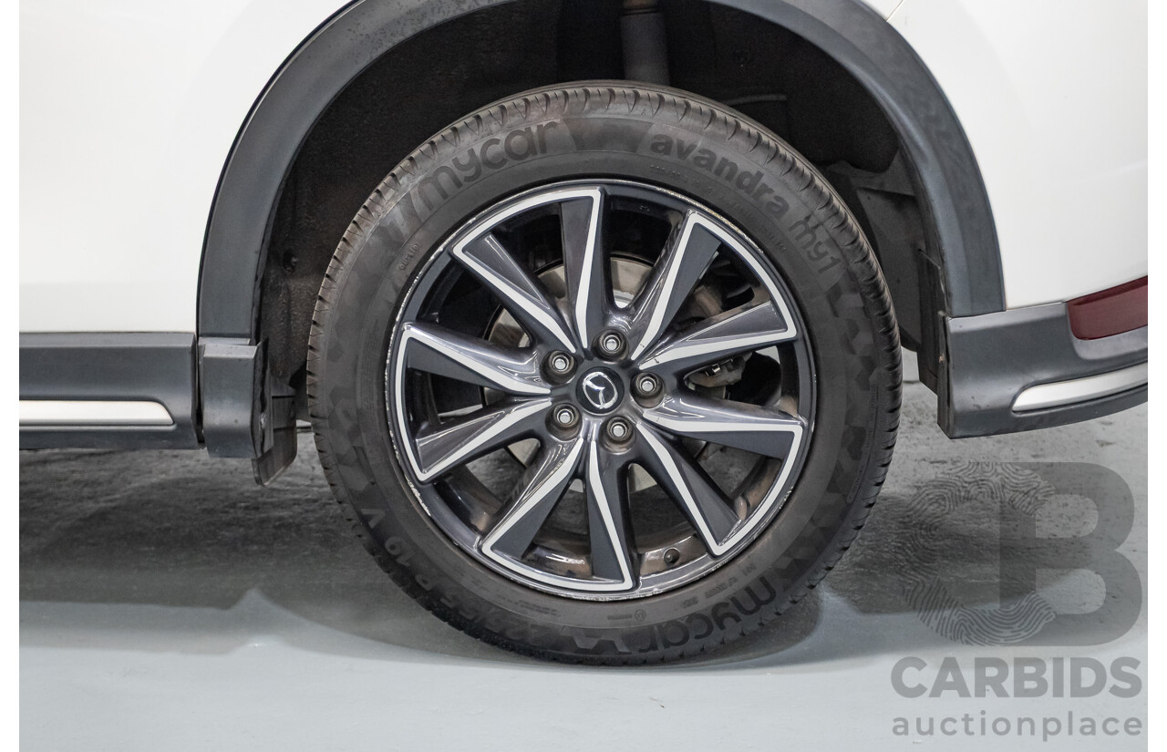 09/2017 Mazda CX-5 Akera (AWD) MY17.5 (KF SERIES 2) 4D Wagon Snowflake White Pearl Turbo Diesel 2.2L