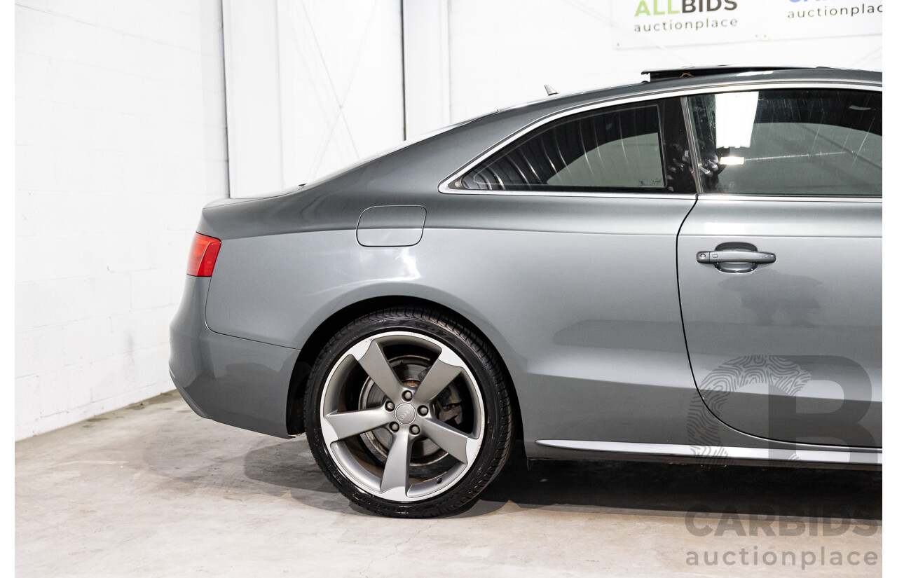 3/2014 Audi A5 2.0 TFSI S-Line Quattro 8T MY14 2d Coupe Monsoon Grey Metallic Turbo 2.0L