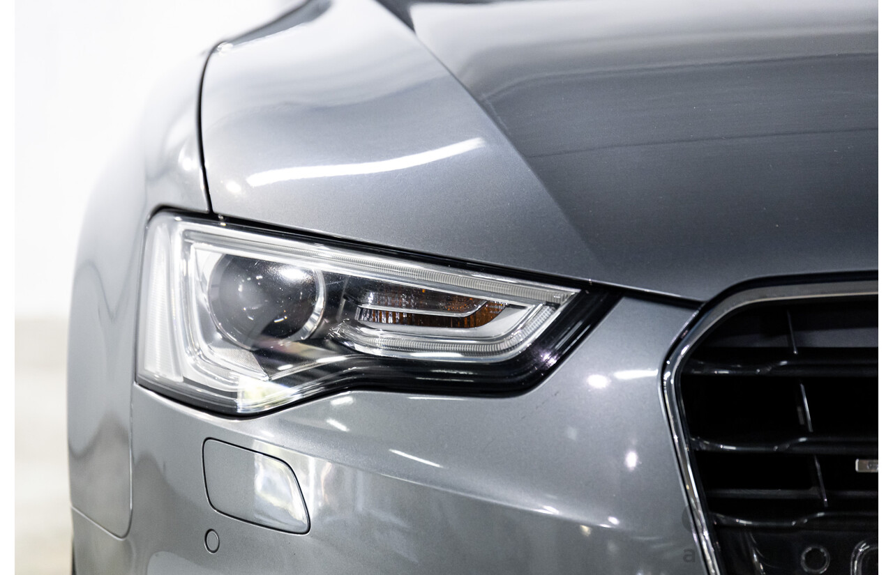 3/2014 Audi A5 2.0 TFSI S-Line Quattro 8T MY14 2d Coupe Monsoon Grey Metallic Turbo 2.0L
