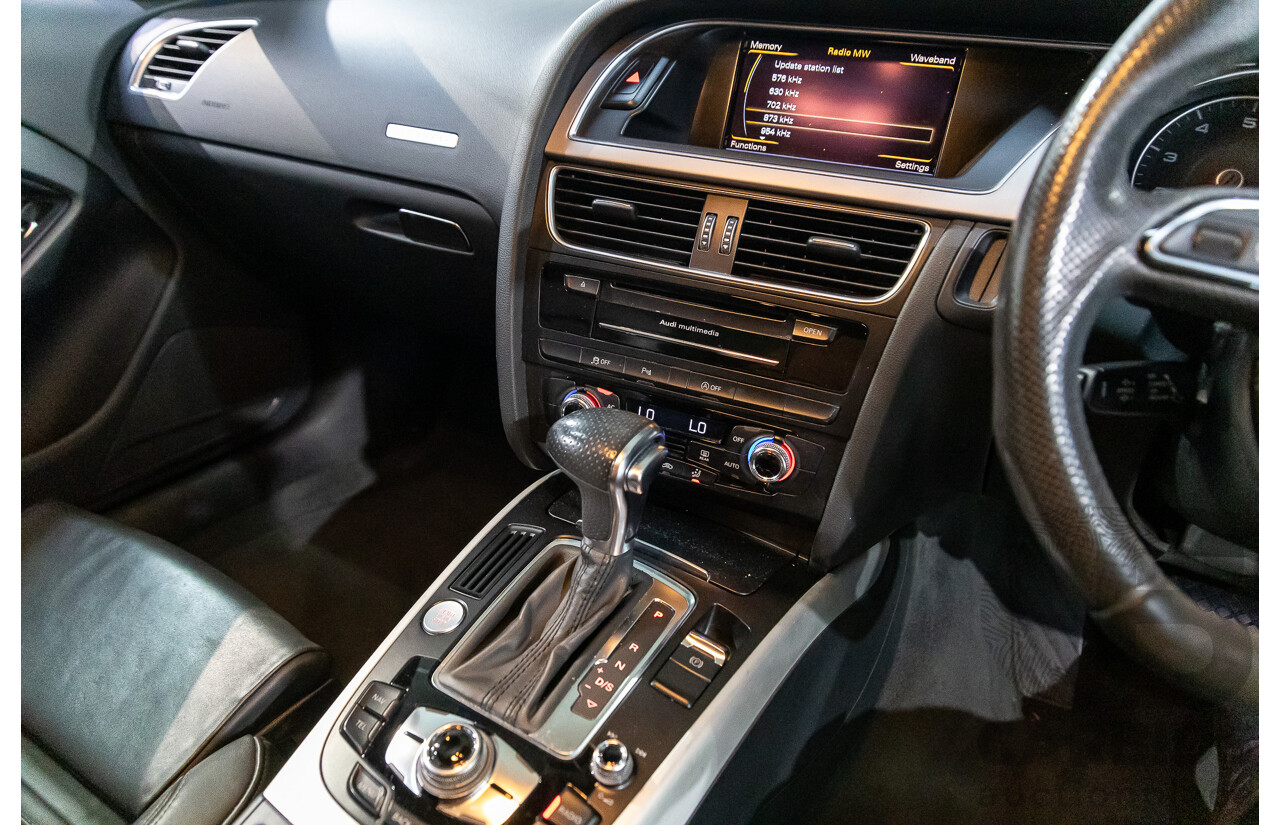 3/2014 Audi A5 2.0 TFSI S-Line Quattro 8T MY14 2d Coupe Monsoon Grey Metallic Turbo 2.0L