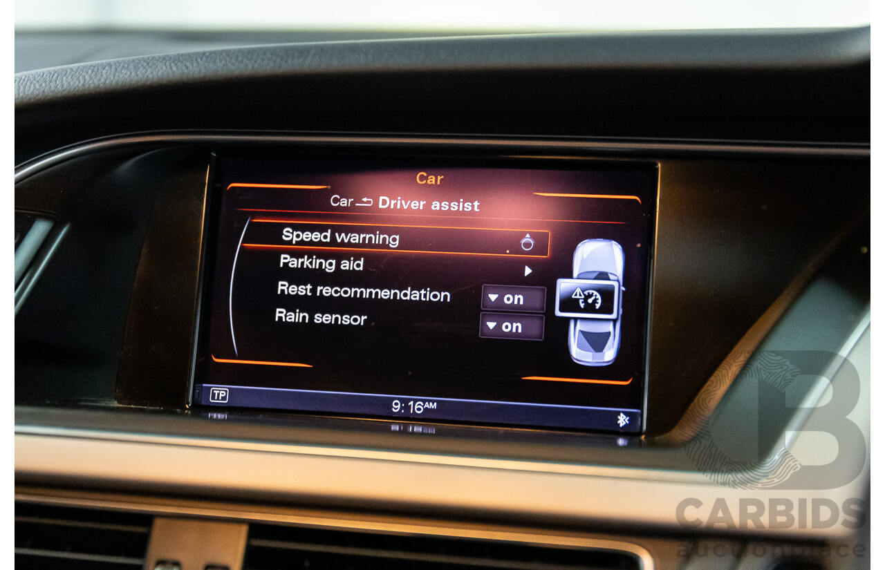 3/2014 Audi A5 2.0 TFSI S-Line Quattro 8T MY14 2d Coupe Monsoon Grey Metallic Turbo 2.0L