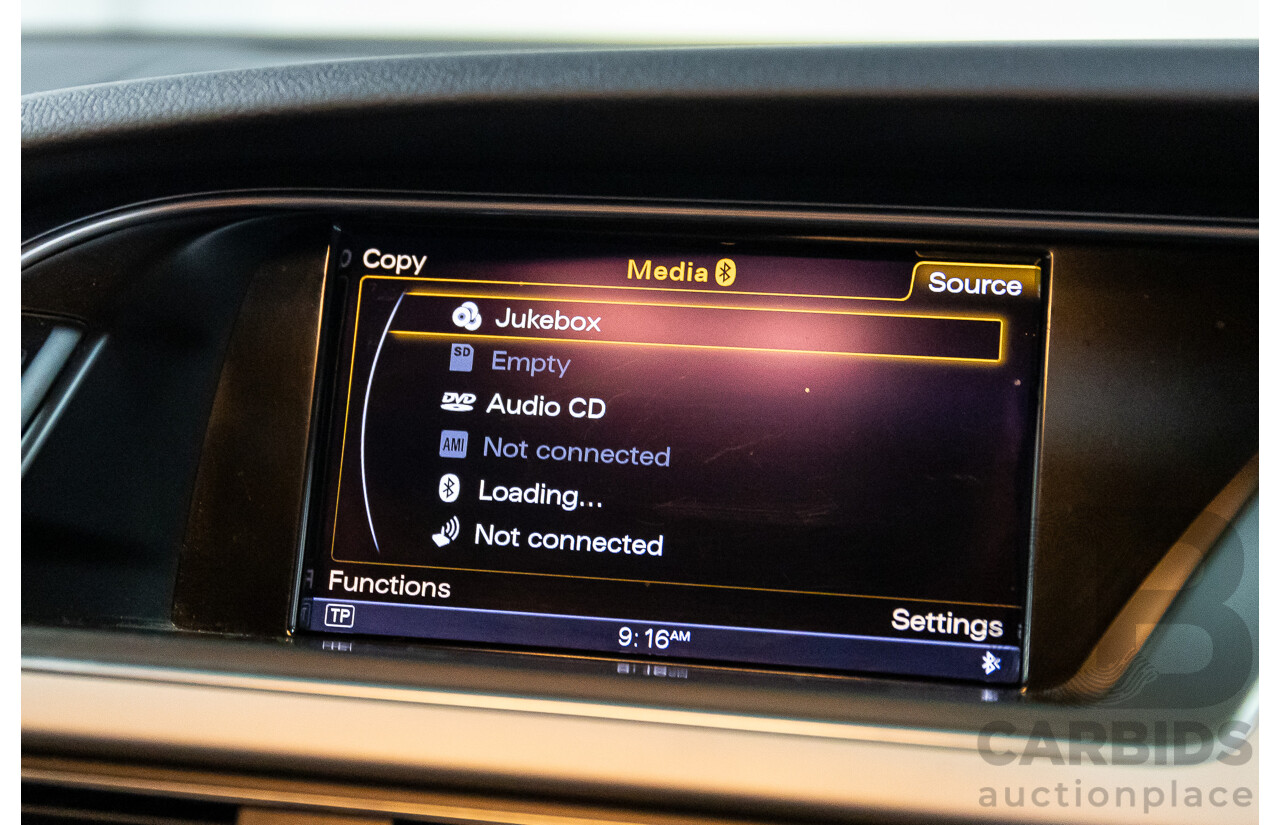 3/2014 Audi A5 2.0 TFSI S-Line Quattro 8T MY14 2d Coupe Monsoon Grey Metallic Turbo 2.0L