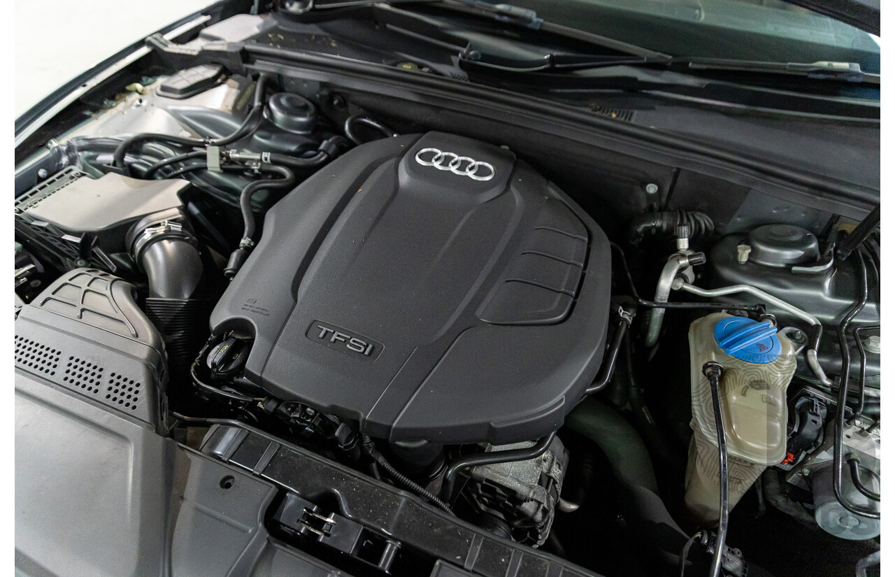 3/2014 Audi A5 2.0 TFSI S-Line Quattro 8T MY14 2d Coupe Monsoon Grey Metallic Turbo 2.0L