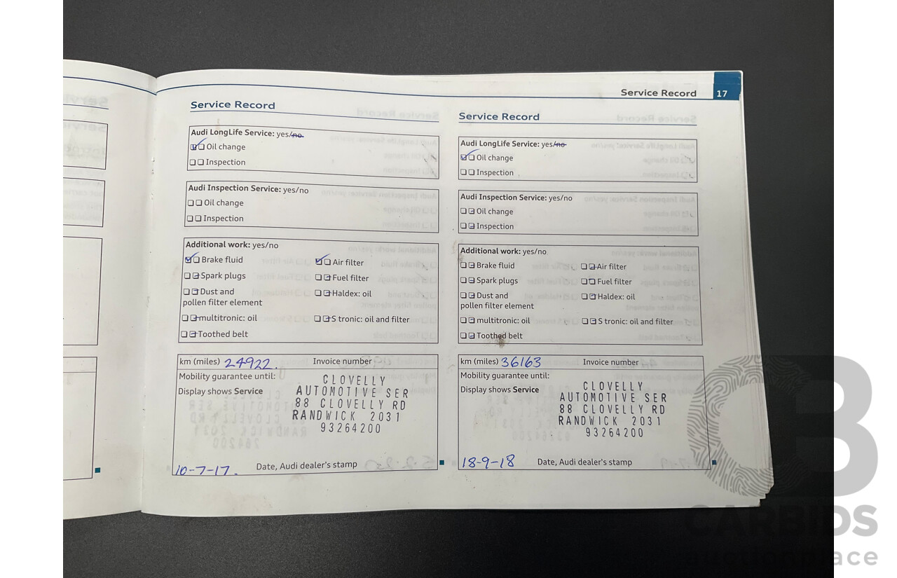 3/2014 Audi A5 2.0 TFSI S-Line Quattro 8T MY14 2d Coupe Monsoon Grey Metallic Turbo 2.0L