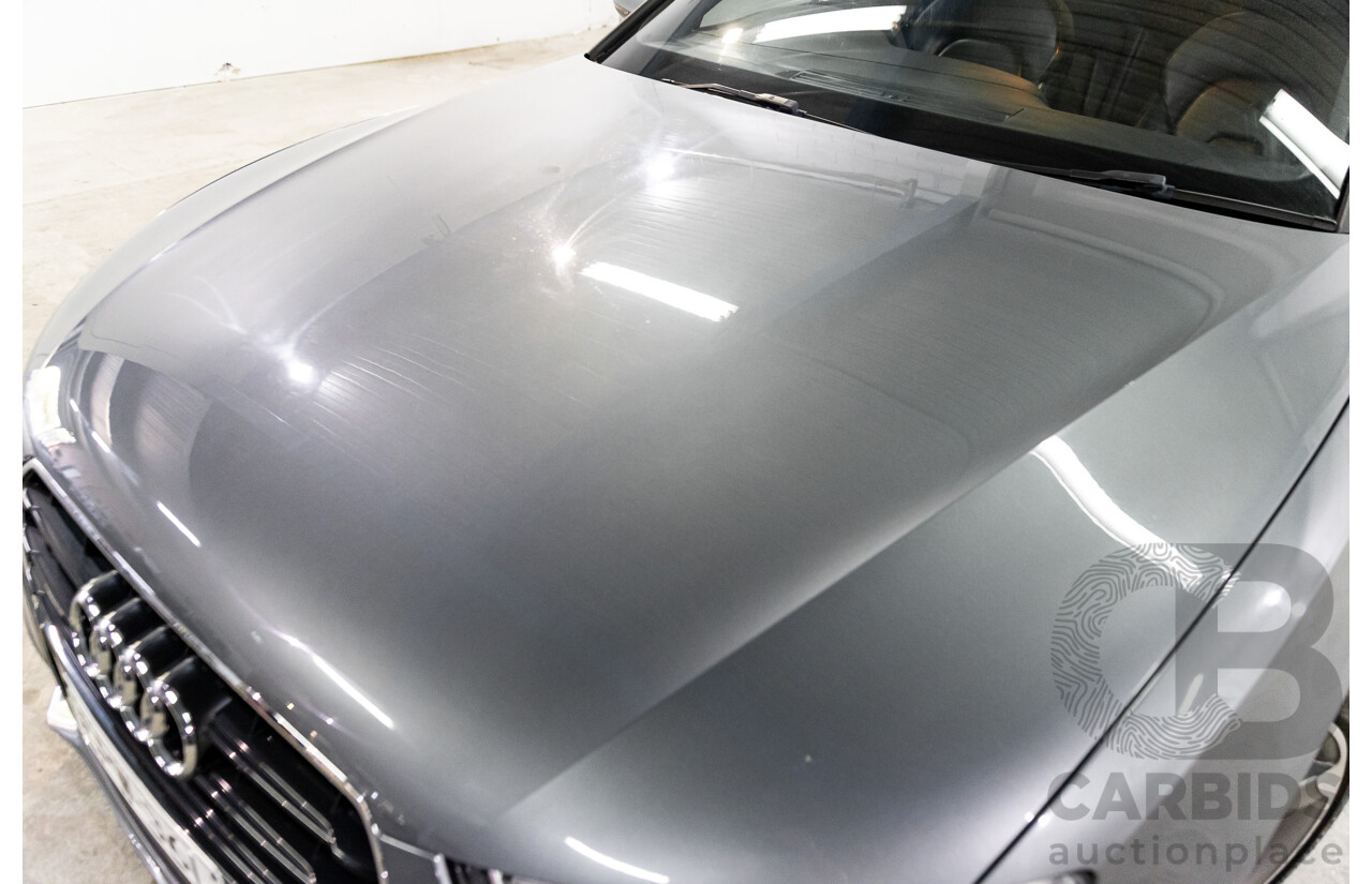 3/2014 Audi A5 2.0 TFSI S-Line Quattro 8T MY14 2d Coupe Monsoon Grey Metallic Turbo 2.0L