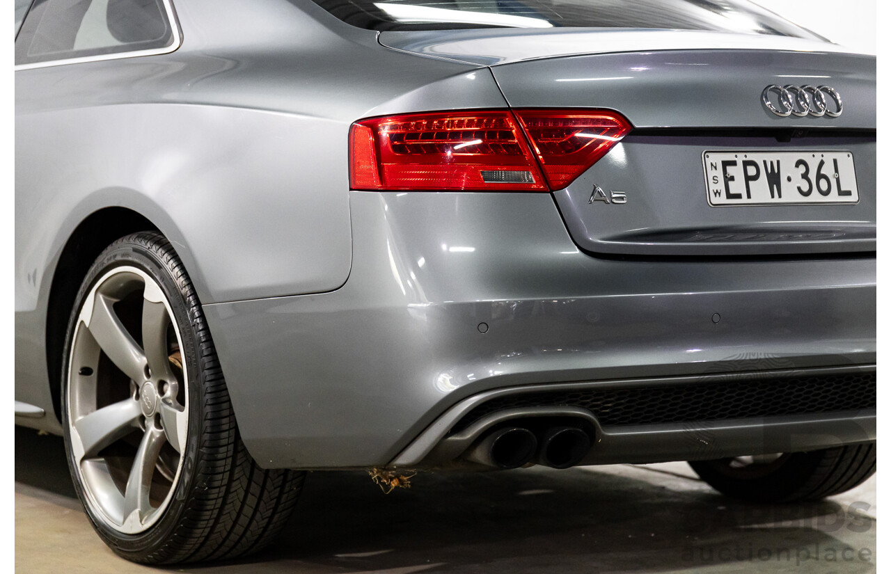 3/2014 Audi A5 2.0 TFSI S-Line Quattro 8T MY14 2d Coupe Monsoon Grey Metallic Turbo 2.0L