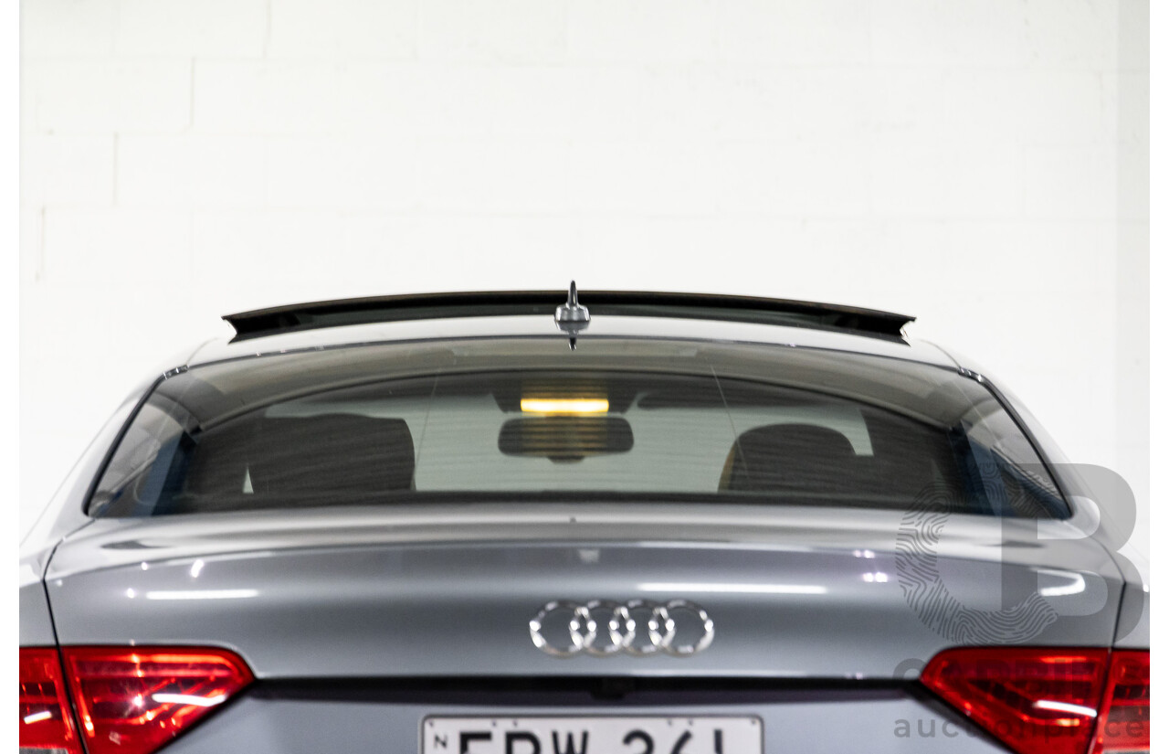 3/2014 Audi A5 2.0 TFSI S-Line Quattro 8T MY14 2d Coupe Monsoon Grey Metallic Turbo 2.0L