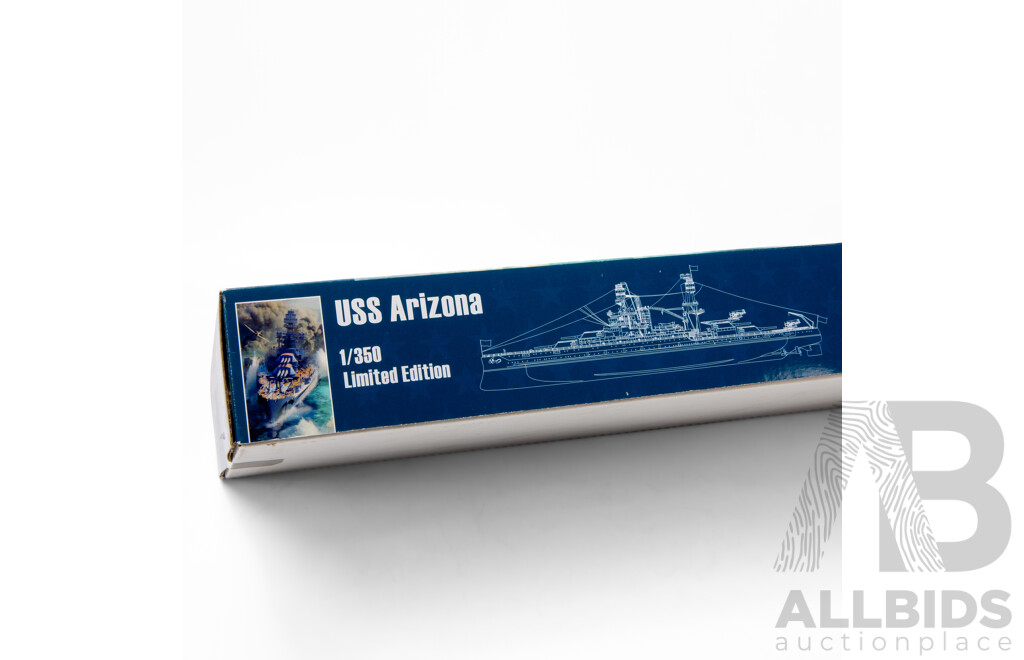 Eduard Limited Edition Model USS Arizona Battle Ship - 1:350 Scale