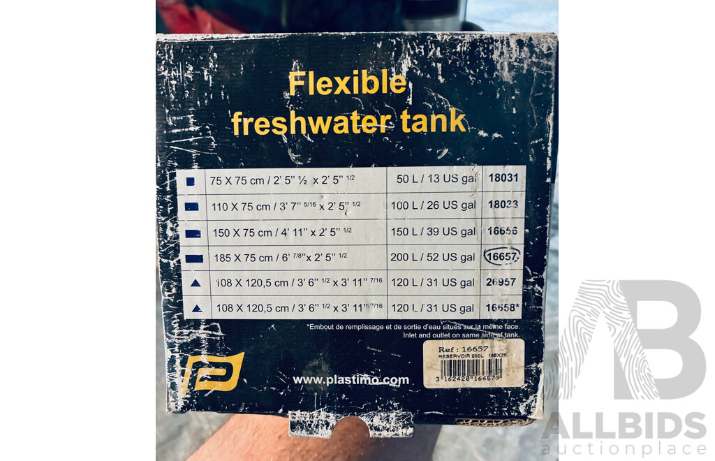 PLASTIMO Flexible Water Tank 200L