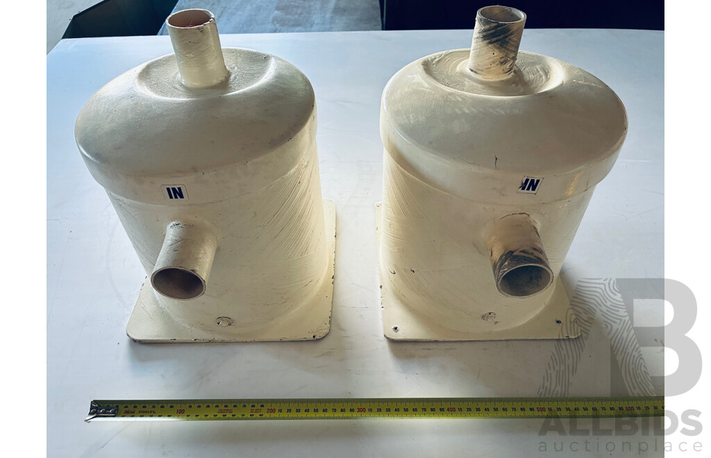 CUMMINS Onan Generator Mufflers - Lot of 2