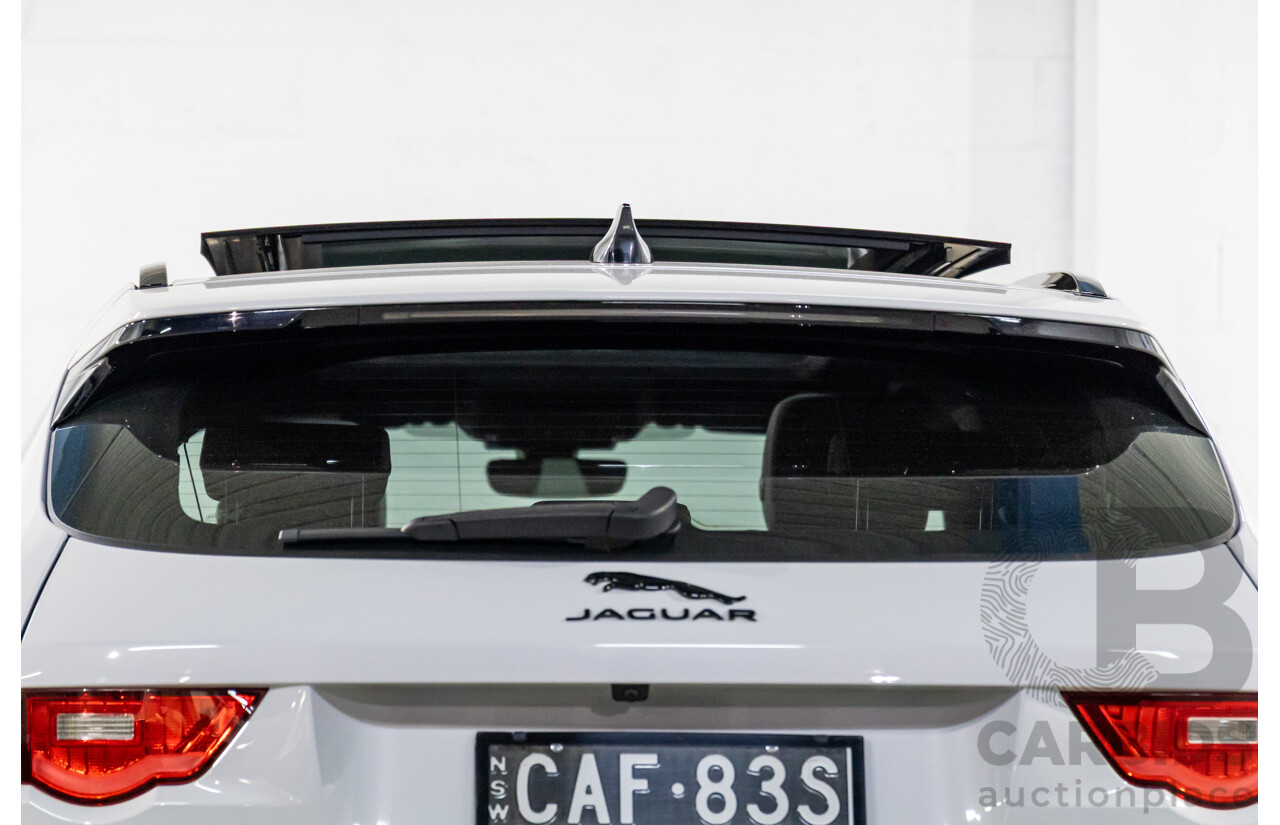 03/2020 Jaguar F-Pace 25d Chequered Flag (AWD 177kW) X761 MY20 4d Wagon Yulong White Metallic Turbo Diesel 2.0L
