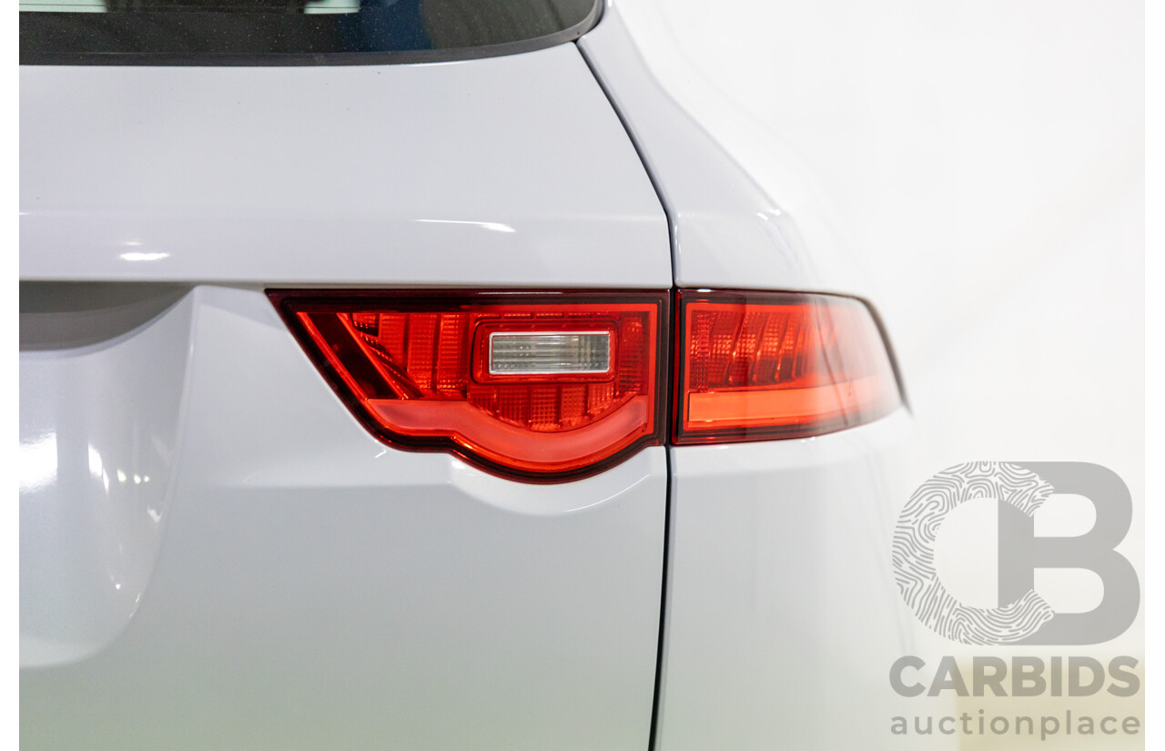 03/2020 Jaguar F-Pace 25d Chequered Flag (AWD 177kW) X761 MY20 4d Wagon Yulong White Metallic Turbo Diesel 2.0L