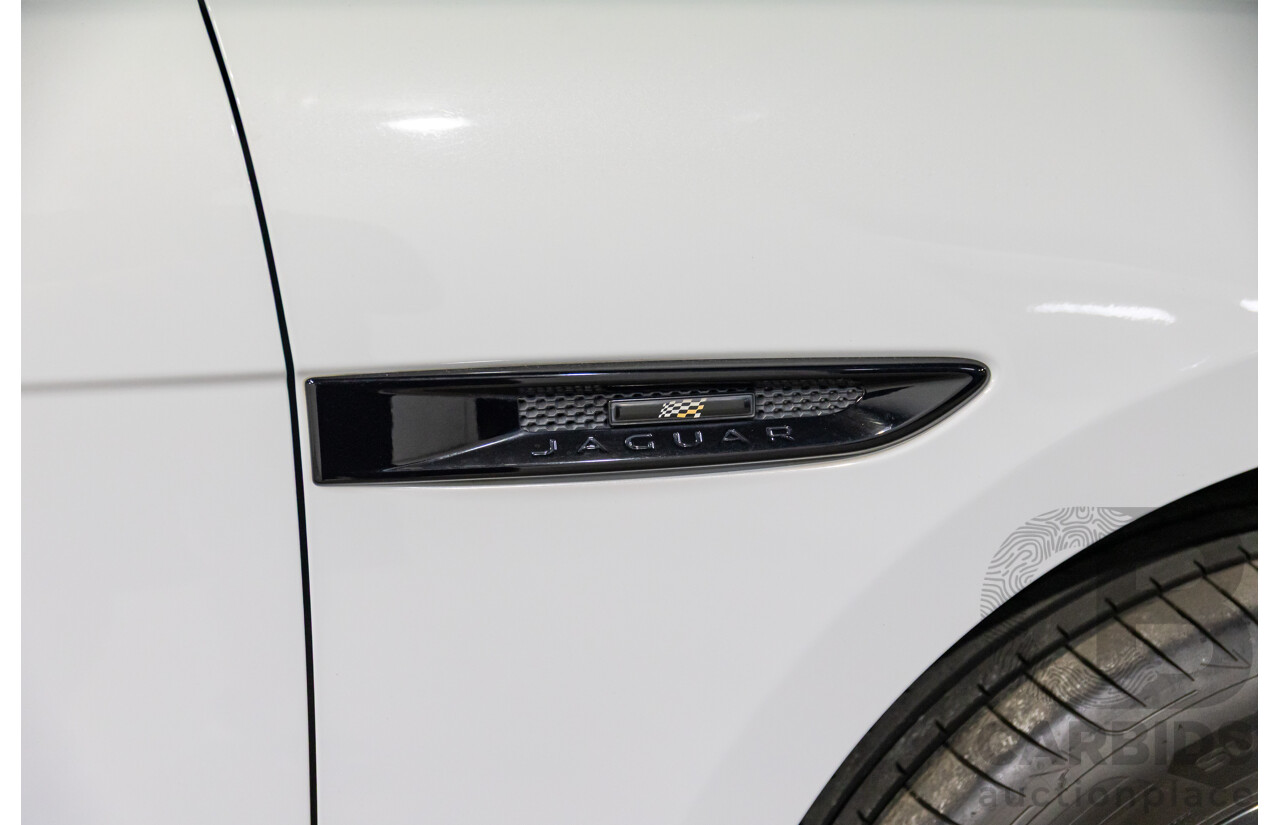 03/2020 Jaguar F-Pace 25d Chequered Flag (AWD 177kW) X761 MY20 4d Wagon Yulong White Metallic Turbo Diesel 2.0L