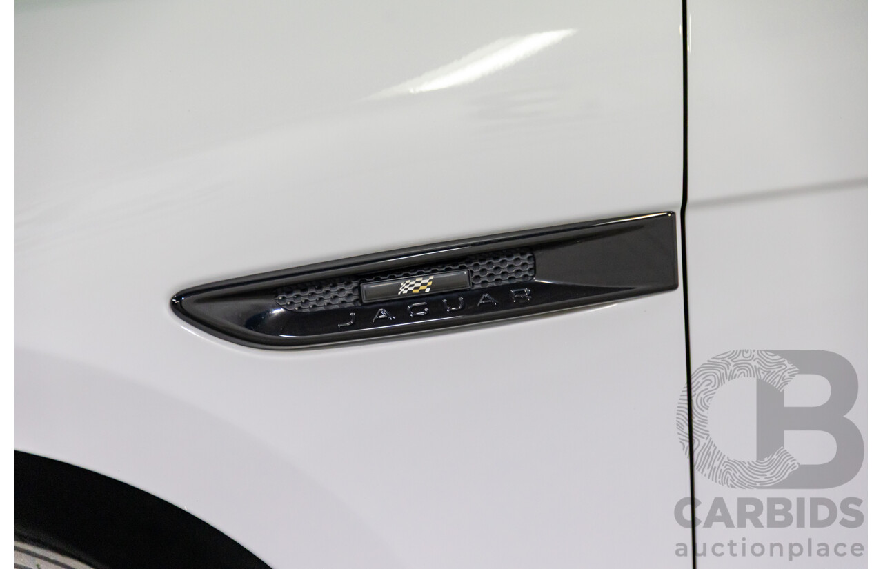 03/2020 Jaguar F-Pace 25d Chequered Flag (AWD 177kW) X761 MY20 4d Wagon Yulong White Metallic Turbo Diesel 2.0L