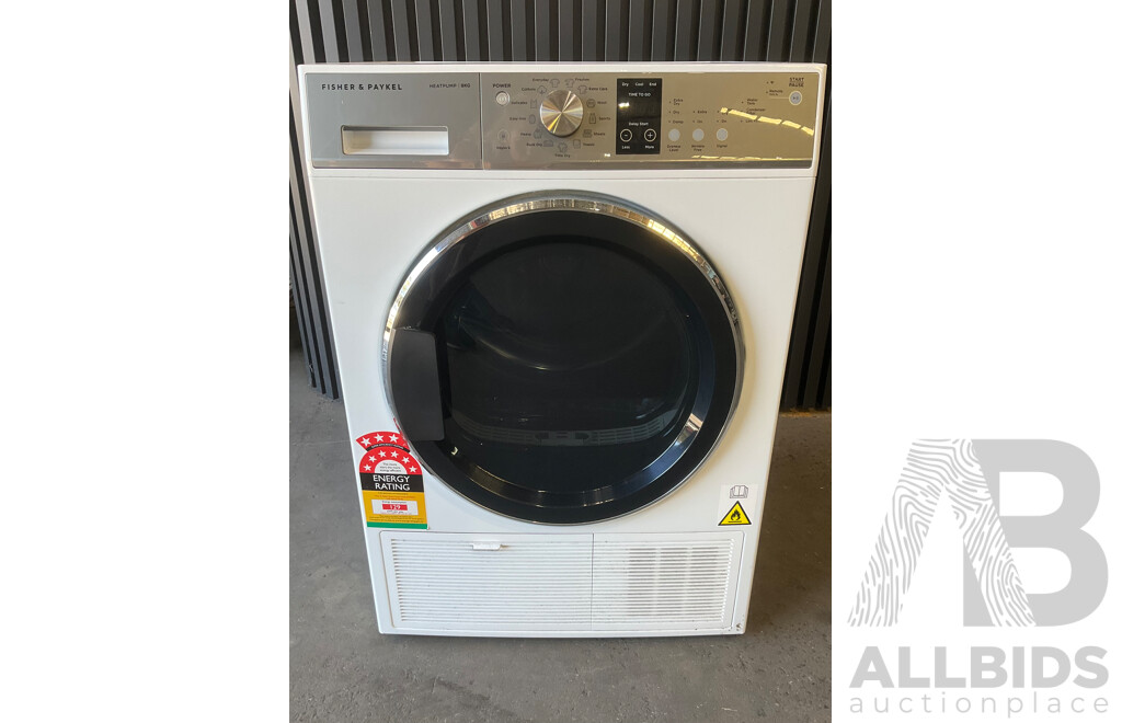 FISHER & PAYKEL Heatpump 9kg Dryer (92291/DH9060P2)