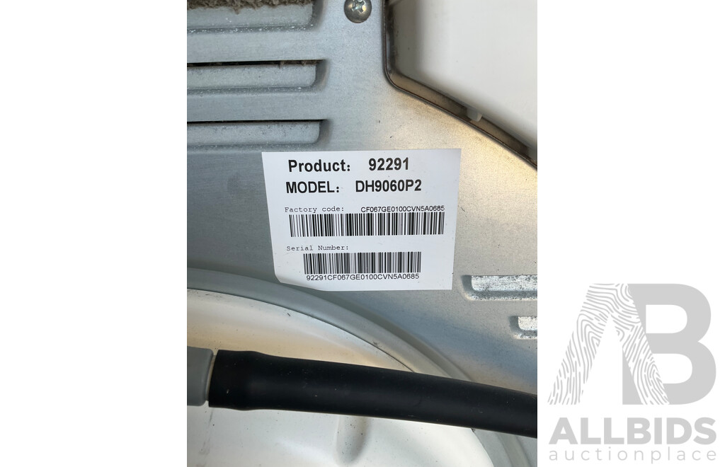 FISHER & PAYKEL Heatpump 9kg Dryer (92291/DH9060P2)