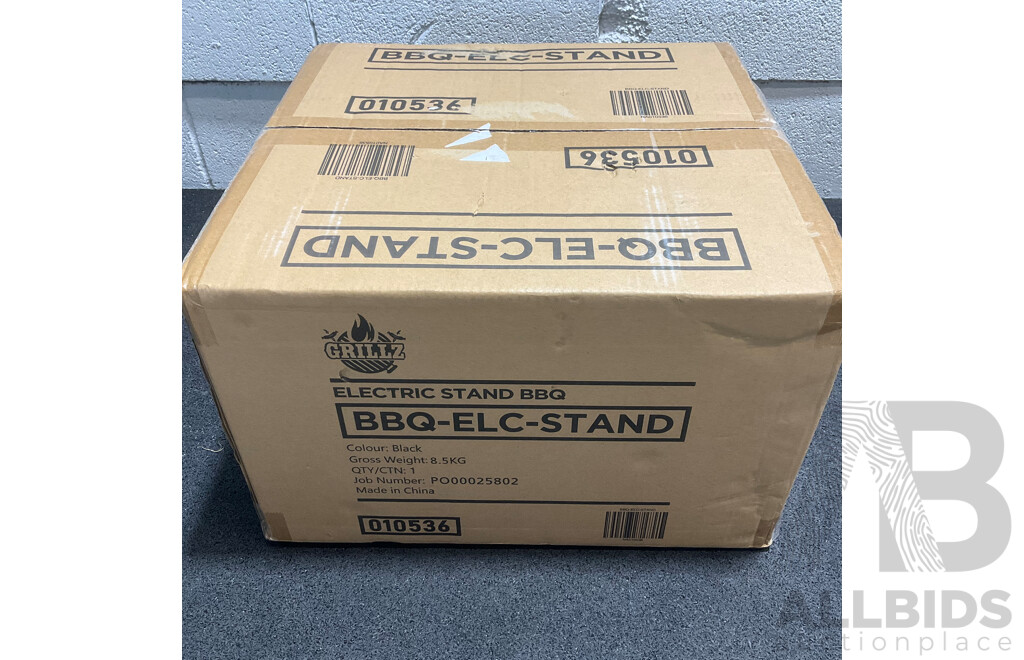 Grillz Electric Portable BBQ with Stand