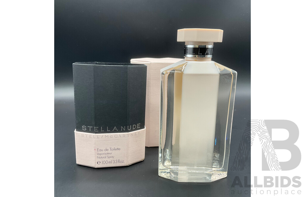 STELLA McCARTNEY ''Stella Nude '' 100ml Eau De Toilette and ''Stella'' 30ml Eau De Parfum - Lot of 2