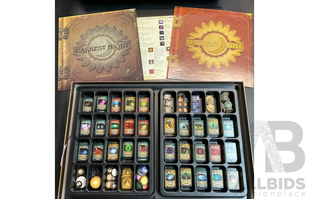 Darkest Night Second Edition & Call of Cthulhu Starter Set & Nemo's War   Borad Game - Lot of 3