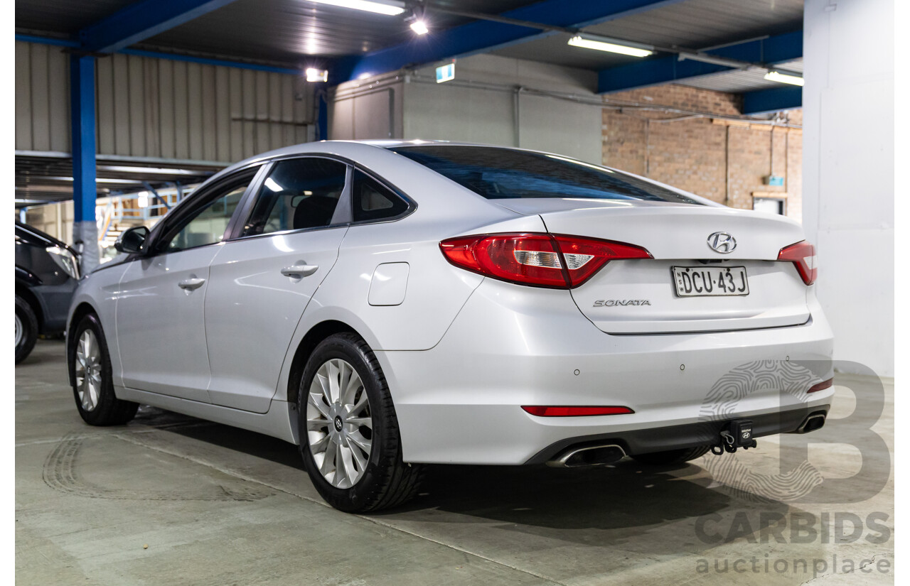 02/2016 Hyundai Sonata Active (FWD) LF2 4D Sedan Platinum Silver 2.4L