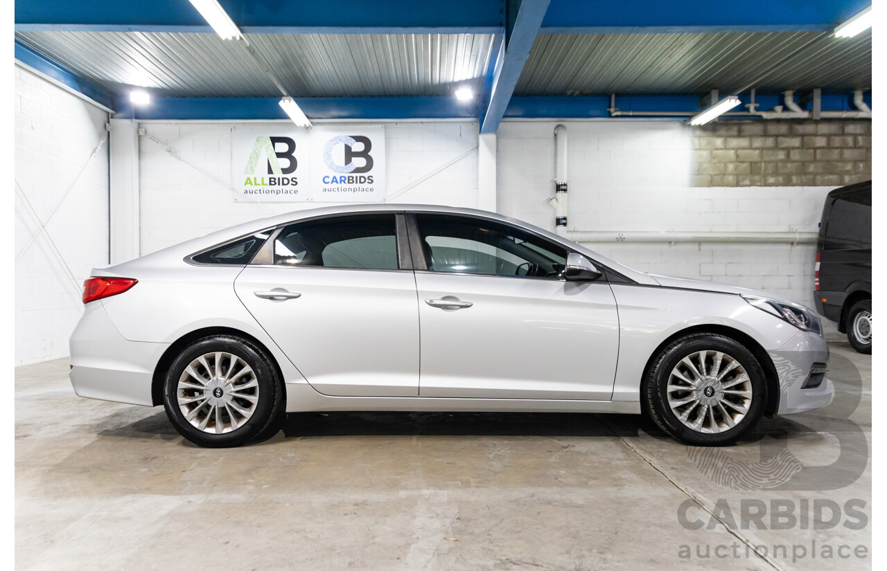 02/2016 Hyundai Sonata Active (FWD) LF2 4D Sedan Platinum Silver 2.4L